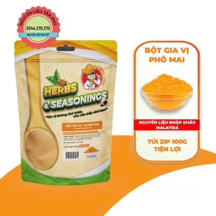 Bột Phô Mai Cam Lắc Orange Chef Túi 100g