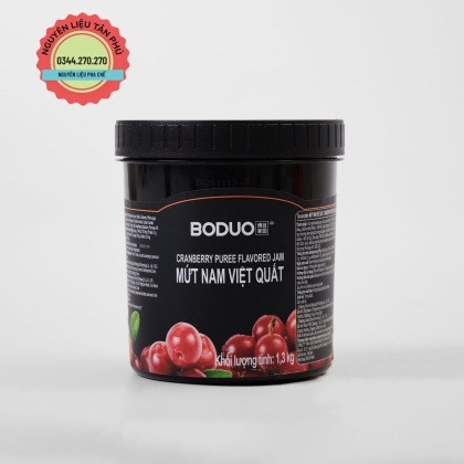 Mứt Boduo Nam Việt Quất 1.3KG  (Mua 1 thùng giảm 5k/ 1 hộp)