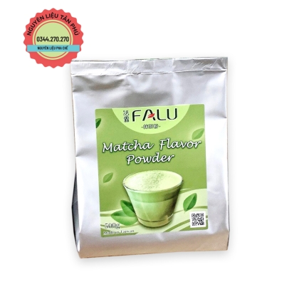 Bột Trà Xanh - Matcha Flavor Powder Falu 500g