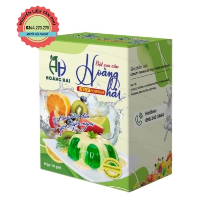 Bột Rau Câu Hoàng Hải - Dẻo giòn thơm ngon [HỘP 10 GÓI x 12G]