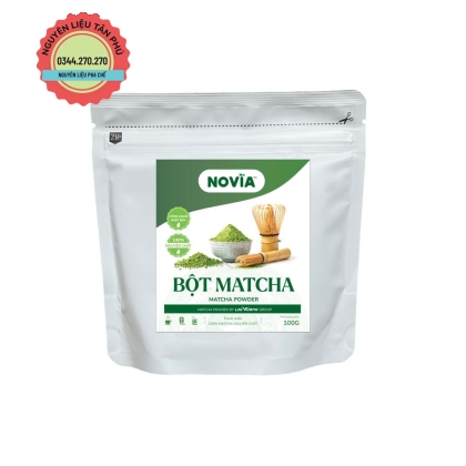 Bột Trà Xanh Matcha Novia Nguyên Chất 100gr
