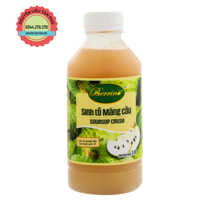 Sinh Tố Berrino Mãng Cầu 1L (Giảm 2k/ 1 chai khi mua 1T)