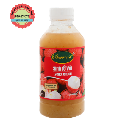 Sinh Tố Berrino Vải 1L (Giảm 2k/ 1 chai khi mua 1T)