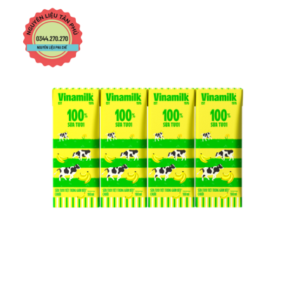 Sữa Tươi Tiệt Trùng Vinamilk Vị Chuối 180ml