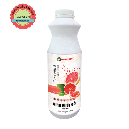Syrup Bưởi Đỏ Wonderful 1kg