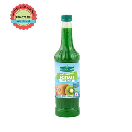 Syrup Goldenfarm Đậm Đặc Kiwi 700ml