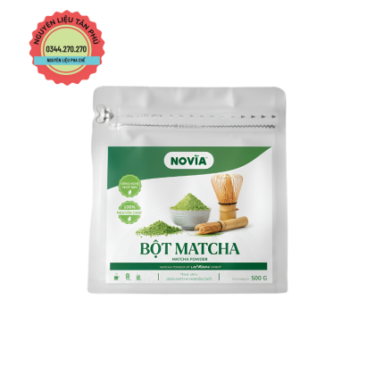 Bột Trà Xanh Matcha Novia Nguyên Chất 500gr