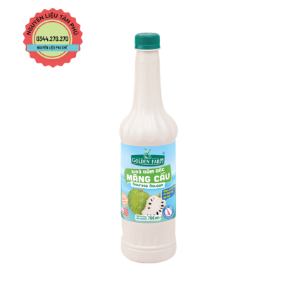 Syrup Goldenfarm Đậm Đặc Mãng Cầu 700ml
