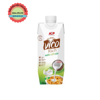 Nước Cốt Dừa Vico Rich 330ml