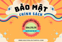 Chính Sách Bảo Mật