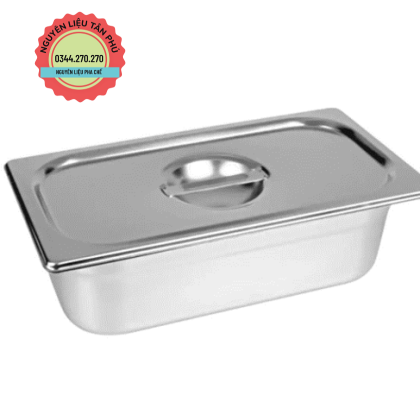 Bộ Khay Nắp Inox 1/4
