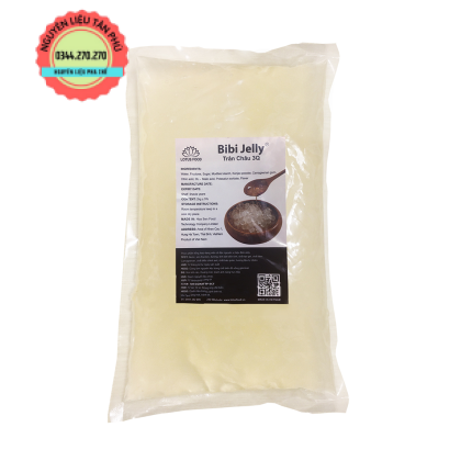 Trân Châu 3Q Bibi Jelly Trắng 2kg