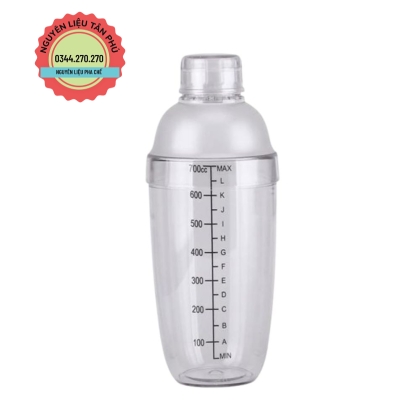 Bình Shaker 700ml Nhựa