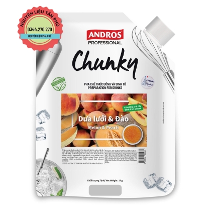 Chunky Andros Dưa Lưới Đào 1KG
