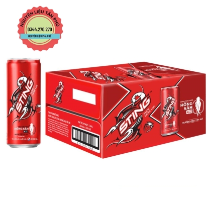 Nước Sting Lon Đỏ Việt Nam - Thùng 24 Lon