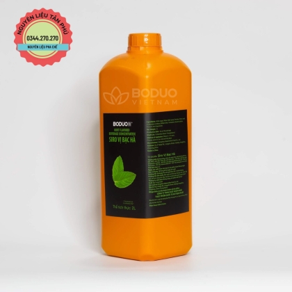 Syrup Boduo 2L Bạc Hà