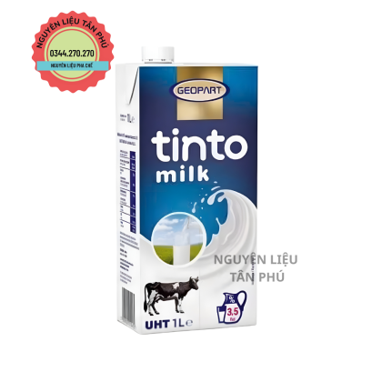 Sữa tươi tiệt trùng Tinto 3,5% béo – Hộp 1L
