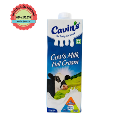 Sữa Tươi Tiệt Trùng Cavin’s - Hộp 1L