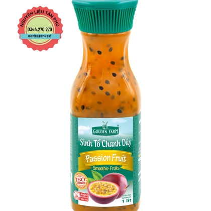 Sinh tố Golden Farm Chanh Dây 1L