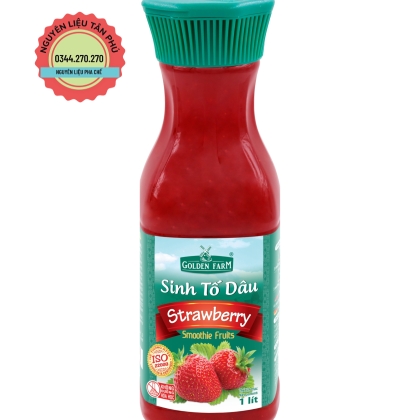 Sinh Tố Dâu Golden Farm 1L