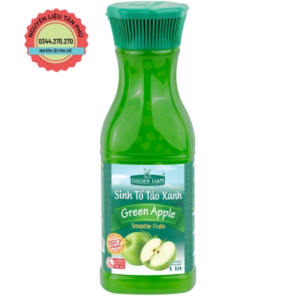 Sinh Tố Táo Xanh Golden Farm 1L