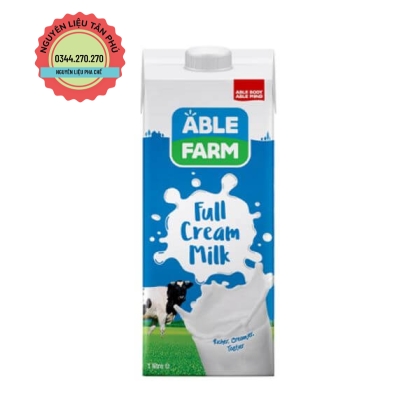 Sữa Tươi Nguyên Kem Able Farm - Hộp 1L
