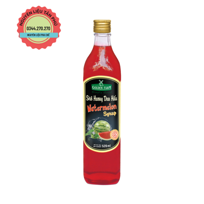 Syrup Dưa Hấu Golden Farm 520ml