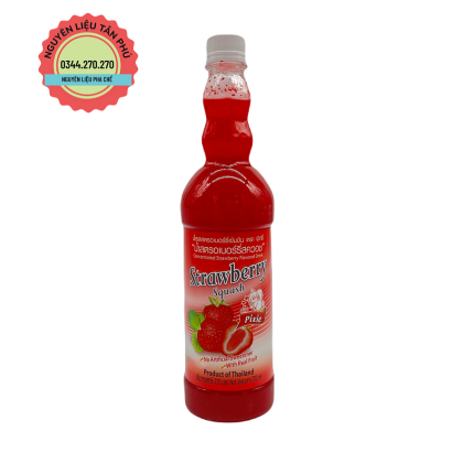 Syrup Thái Lan Pixie Dâu 730ml