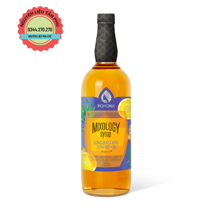 Syrup Pomona Mixology Gừng Và Chanh 1L