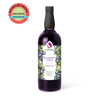 Syrup Pomona Việt Quất 1L