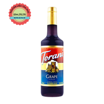 Syrup Torani Nho Grape 750ml