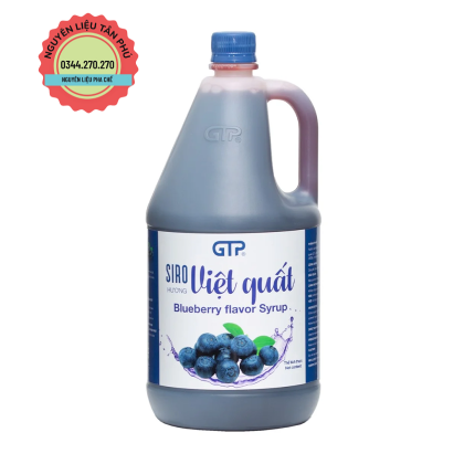Syrup Việt Quất 1.9L GTP