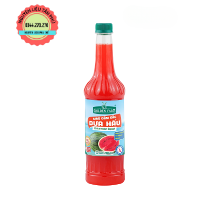Syrup Goldenfarm Đậm Đặc Dưa Hấu 700ml