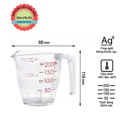 Ly Đong Định Lượng Chia Vạch Yoko INOCHI