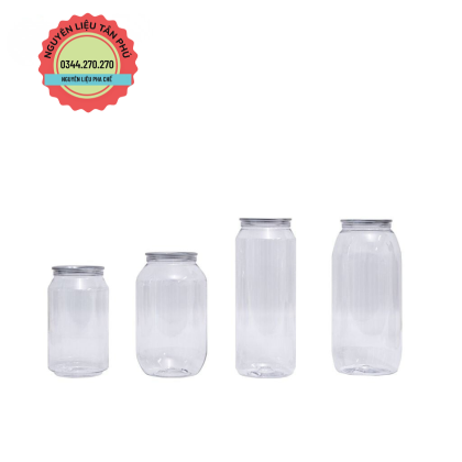 Lon Nhựa Pet UNIBAR Nắp Xé Đủ Dung Tích