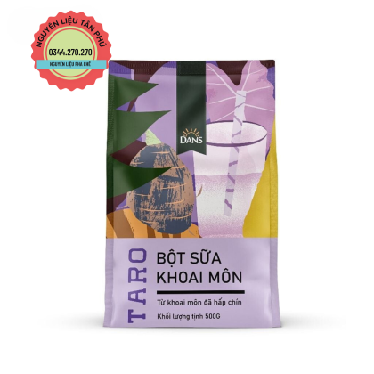 Bột Sữa Hương Khoai Môn Dans 500gr Cao Cấp