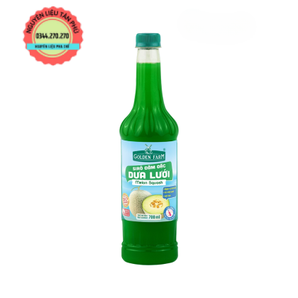 Syrup Goldenfarm Đậm Đặc Dưa Lưới 700ml