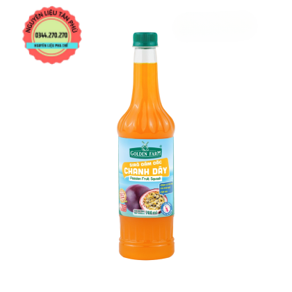 Syrup Goldenfarm Đậm Đặc Chanh Dây 700ml