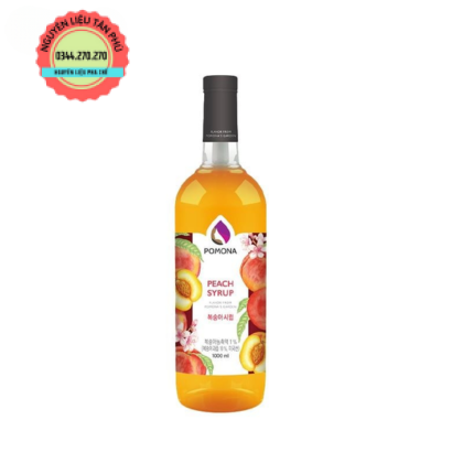 Syrup Pomona Đào 1L Chất Lượng
