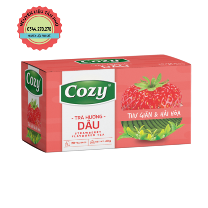 Trà Túi Lọc Cozy Dâu 50gr
