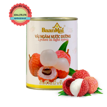 Vải Ngâm Baan Mai 560g