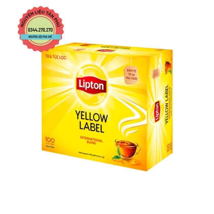 Lipton Nhãn Vàng 100 Gói 200gr ( Hàng Công Ty và Nhập Khẩu Chính Hãng)