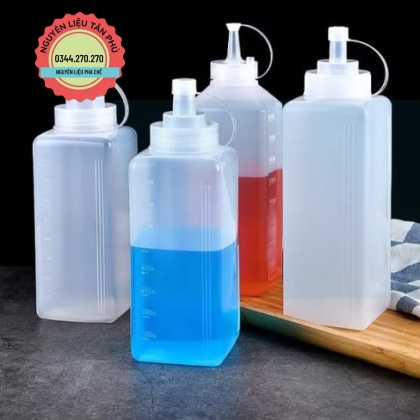 Bình Đựng Siro Shot Đủ Loại