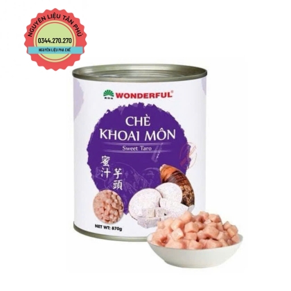 Chè Khoai Môn WonderFul 870gr
