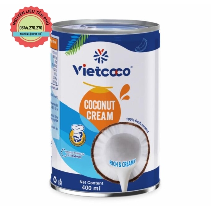 Nước cốt dừa tươi Vietcoco - Lon 400ml