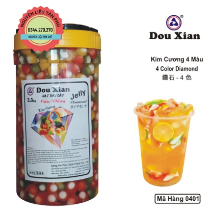 Kim Cương 4 Màu douxian hũ 2.5kg