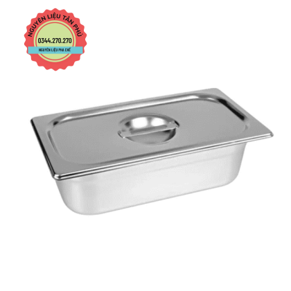 Bộ Khay Nắp Inox 1/4