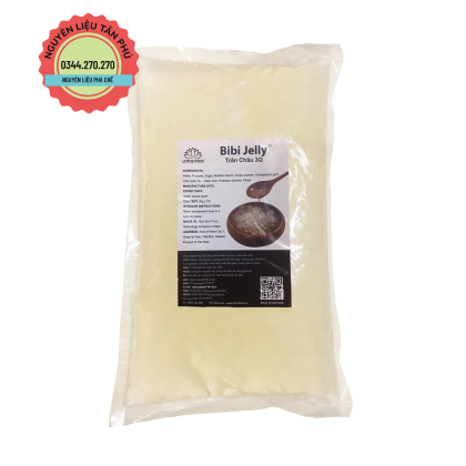 Trân Châu 3Q Bibi Jelly Trắng 2kg