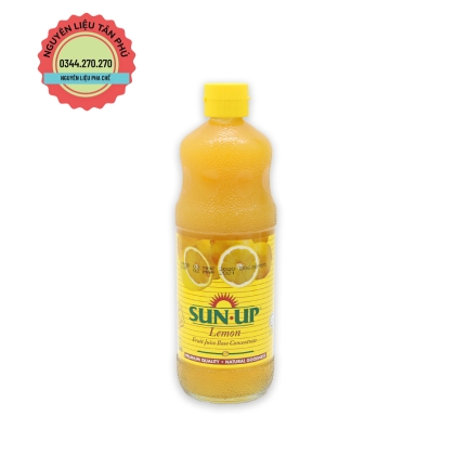 Nước Ép Cô Đặc Sunup Chanh Vàng 850ml
