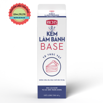 Kem Làm Bánh Rich's Whip Topping Base Hộp 907g